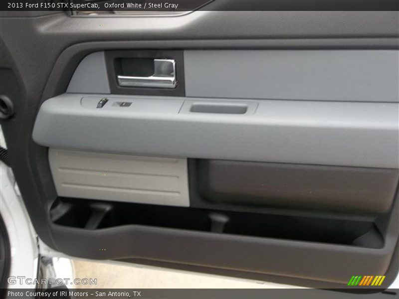 Oxford White / Steel Gray 2013 Ford F150 STX SuperCab
