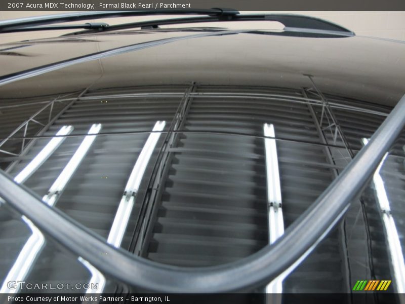 Formal Black Pearl / Parchment 2007 Acura MDX Technology