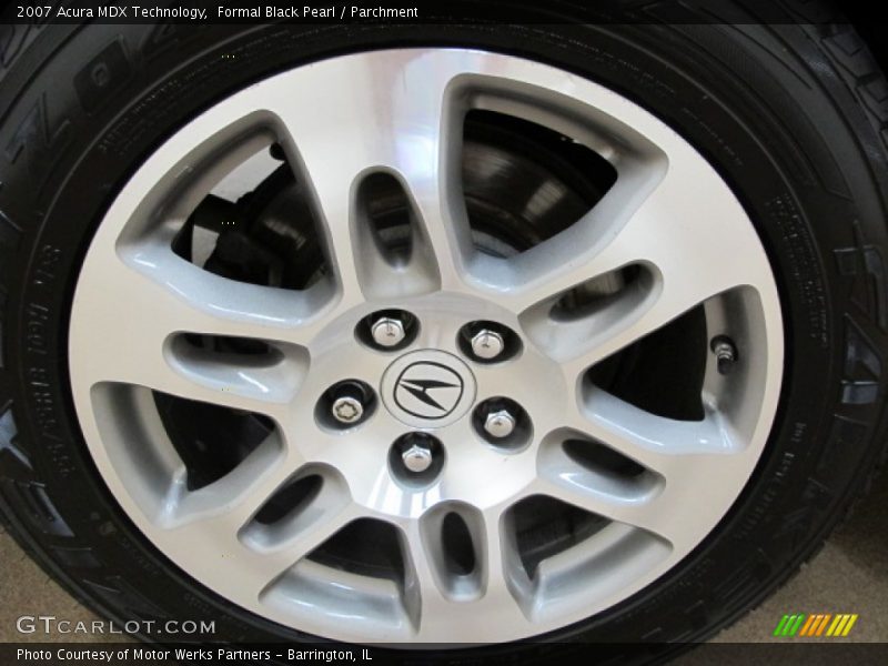 Formal Black Pearl / Parchment 2007 Acura MDX Technology