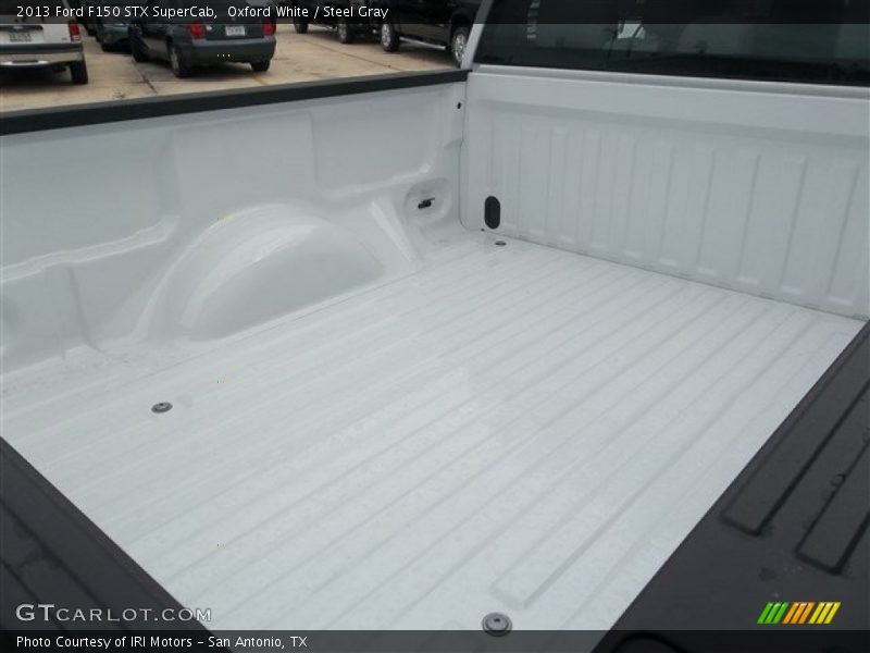 Oxford White / Steel Gray 2013 Ford F150 STX SuperCab