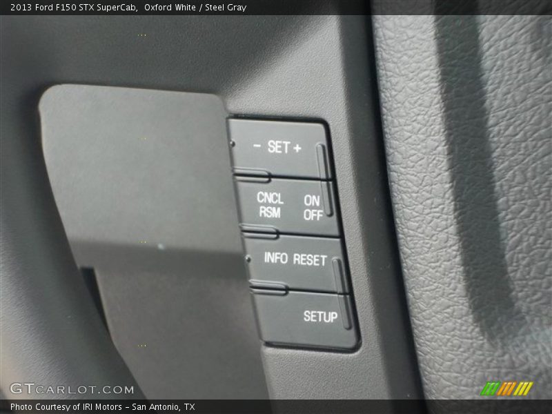 Oxford White / Steel Gray 2013 Ford F150 STX SuperCab