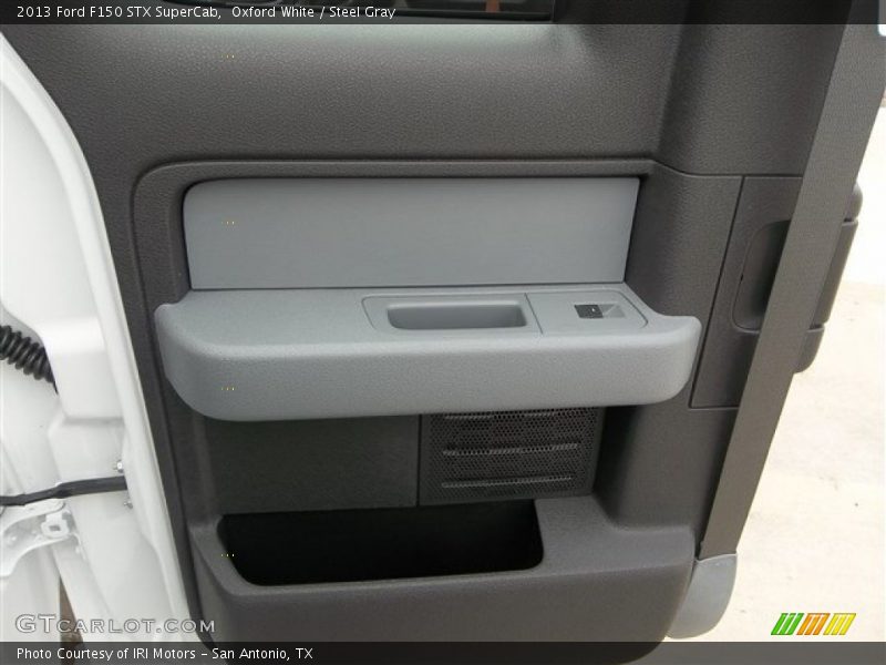 Oxford White / Steel Gray 2013 Ford F150 STX SuperCab