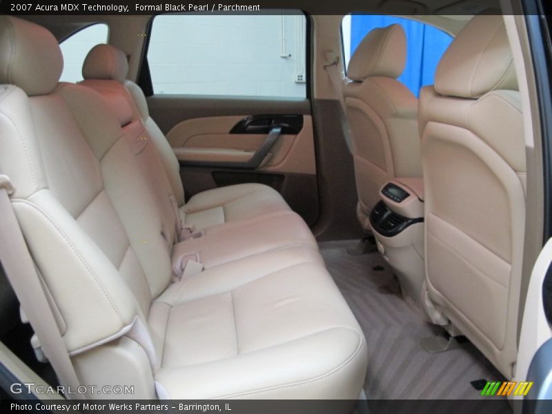 Formal Black Pearl / Parchment 2007 Acura MDX Technology