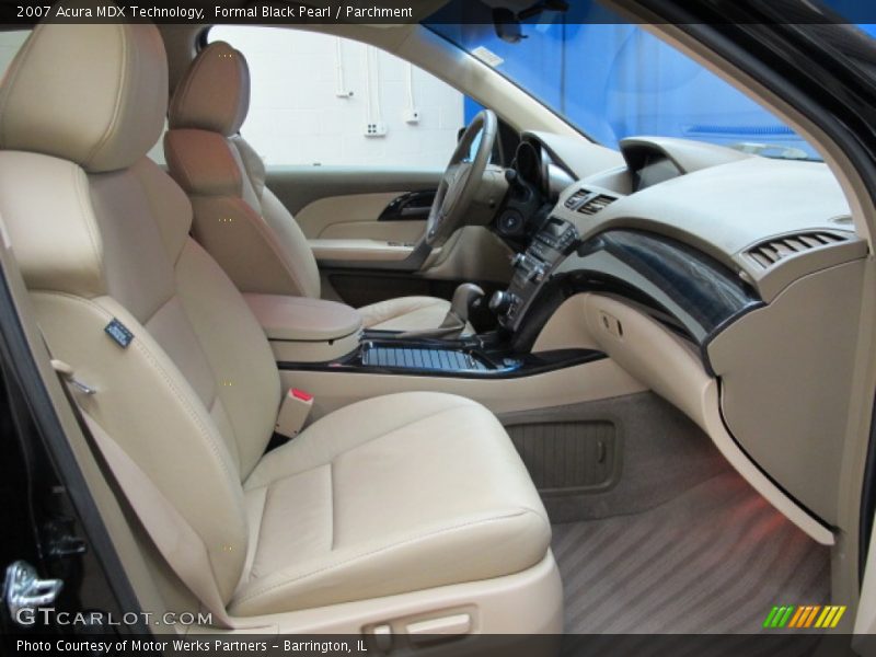Formal Black Pearl / Parchment 2007 Acura MDX Technology