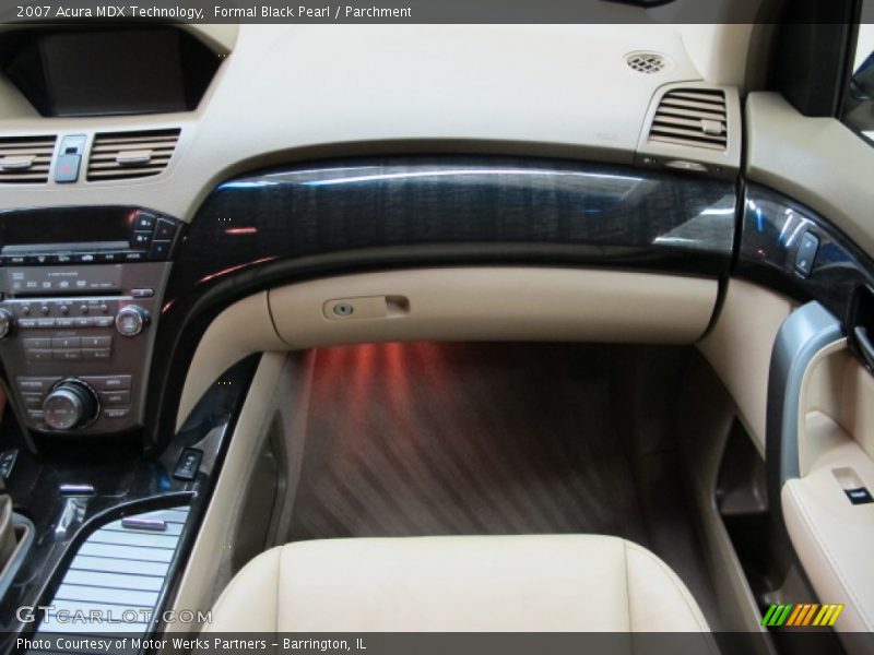 Formal Black Pearl / Parchment 2007 Acura MDX Technology