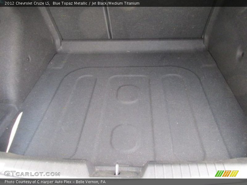 Blue Topaz Metallic / Jet Black/Medium Titanium 2012 Chevrolet Cruze LS