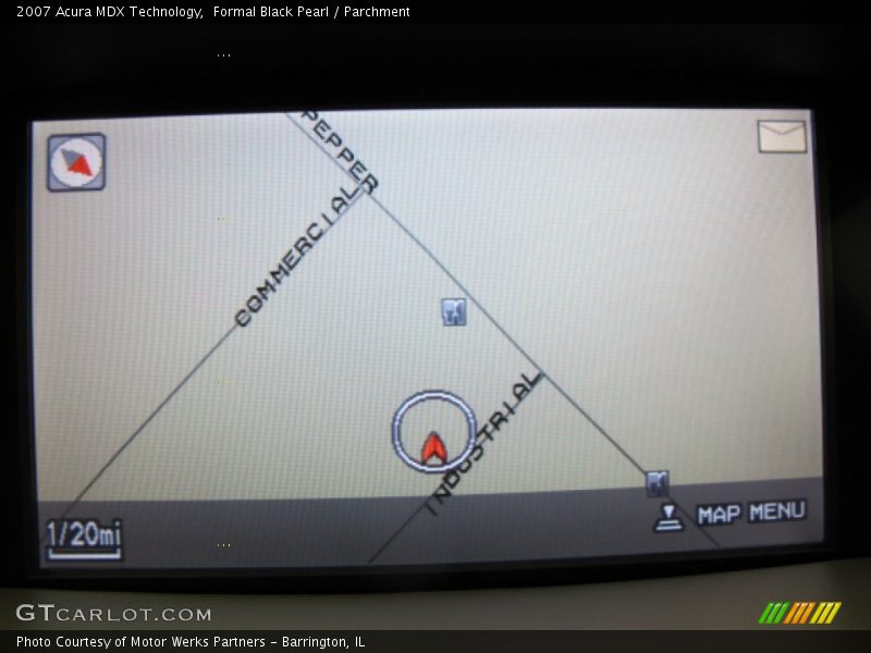 Formal Black Pearl / Parchment 2007 Acura MDX Technology