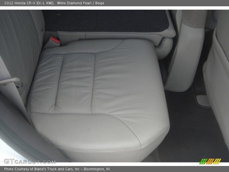 White Diamond Pearl / Beige 2012 Honda CR-V EX-L 4WD