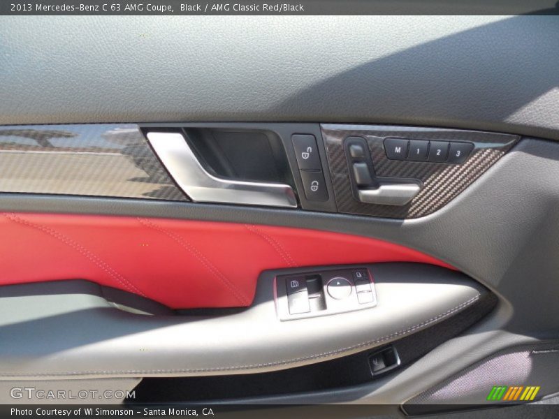 Door Panel of 2013 C 63 AMG Coupe