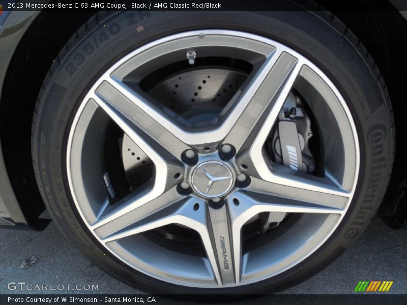  2013 C 63 AMG Coupe Wheel