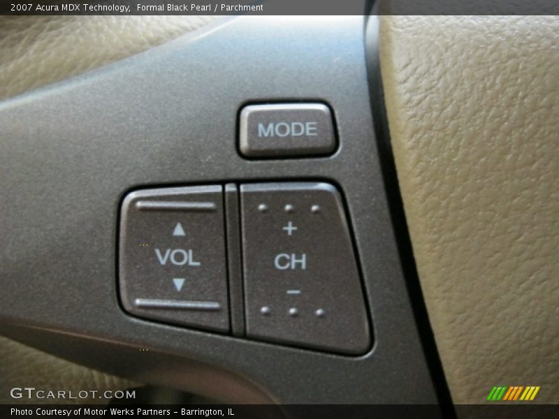 Formal Black Pearl / Parchment 2007 Acura MDX Technology