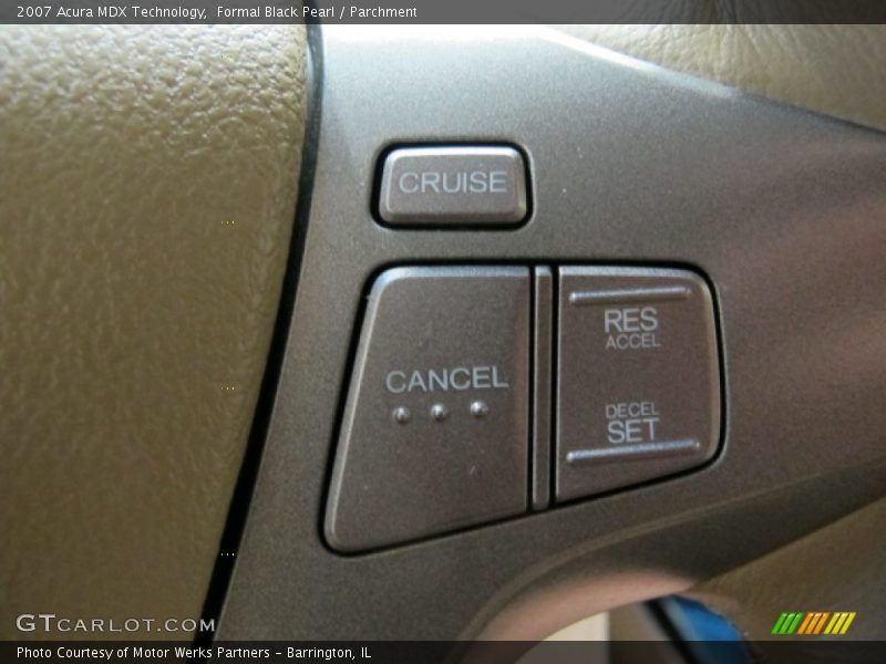 Formal Black Pearl / Parchment 2007 Acura MDX Technology