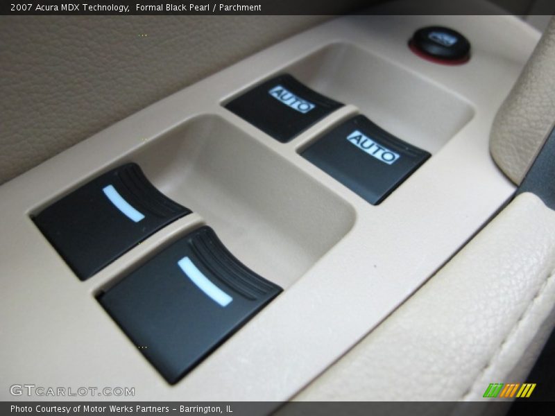 Formal Black Pearl / Parchment 2007 Acura MDX Technology