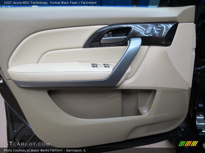Formal Black Pearl / Parchment 2007 Acura MDX Technology