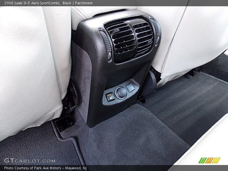 Black / Parchment 2008 Saab 9-5 Aero SportCombi