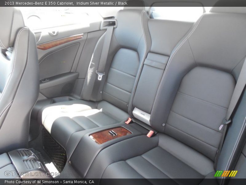 Iridium Silver Metallic / Black 2013 Mercedes-Benz E 350 Cabriolet