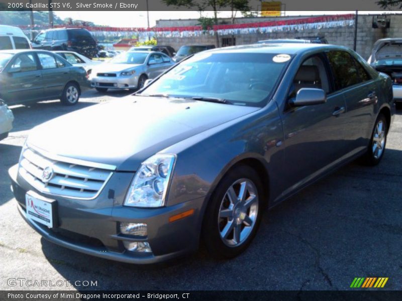 Silver Smoke / Ebony 2005 Cadillac STS V6