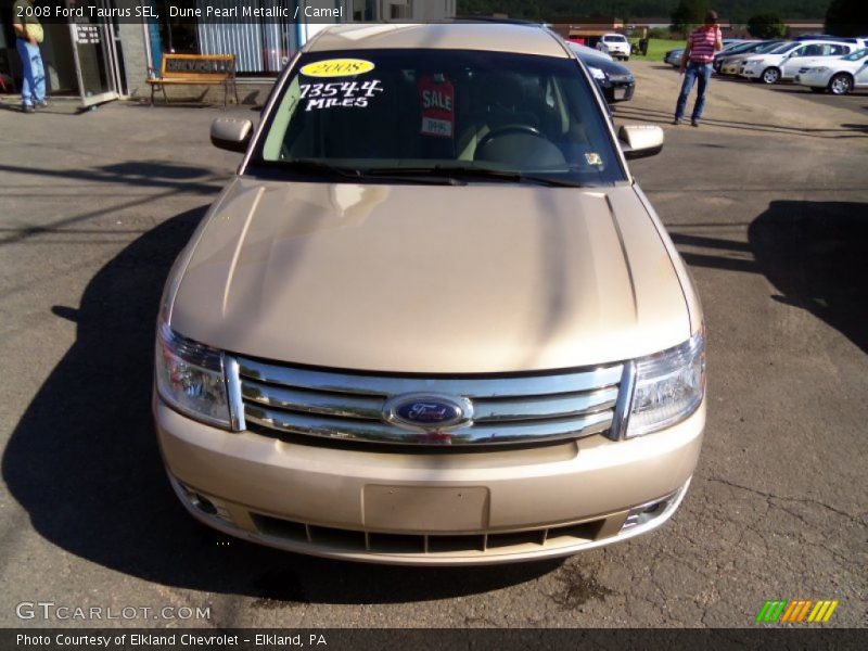 Dune Pearl Metallic / Camel 2008 Ford Taurus SEL