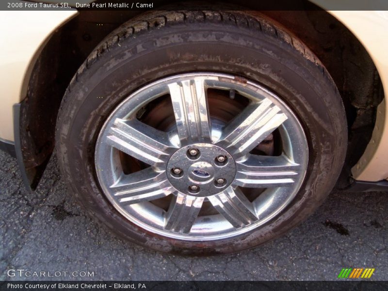 Dune Pearl Metallic / Camel 2008 Ford Taurus SEL