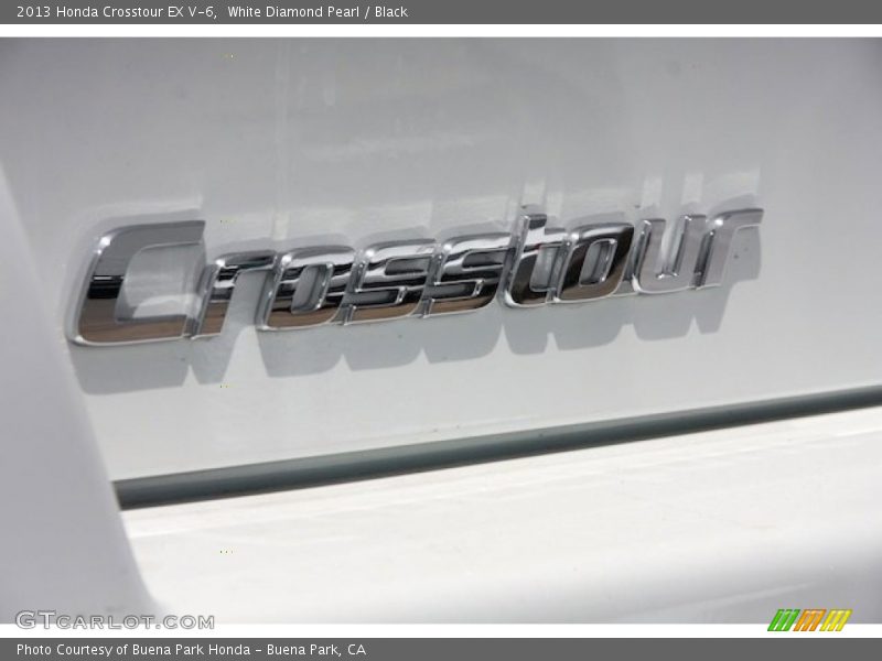 White Diamond Pearl / Black 2013 Honda Crosstour EX V-6