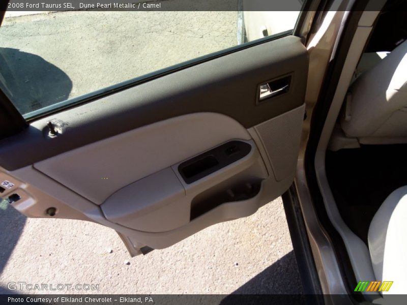 Dune Pearl Metallic / Camel 2008 Ford Taurus SEL