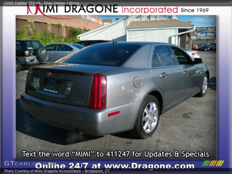 Silver Smoke / Ebony 2005 Cadillac STS V6