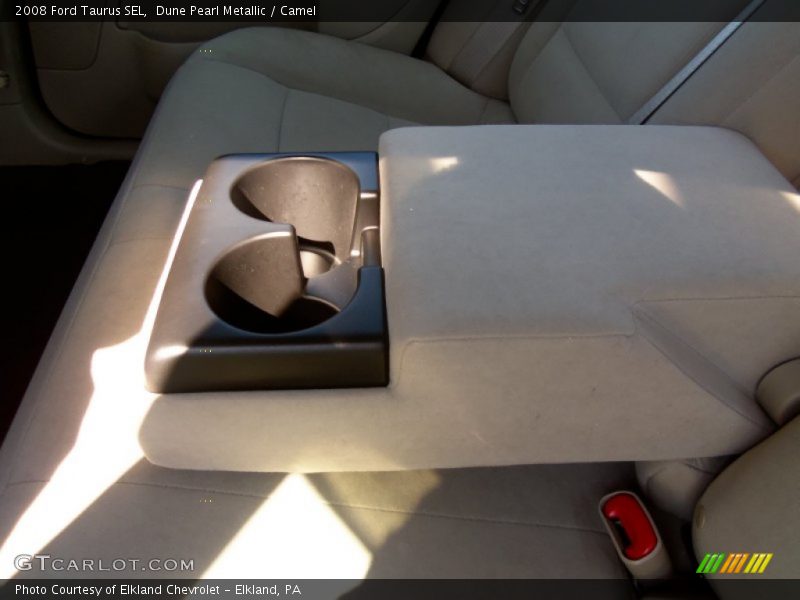 Dune Pearl Metallic / Camel 2008 Ford Taurus SEL