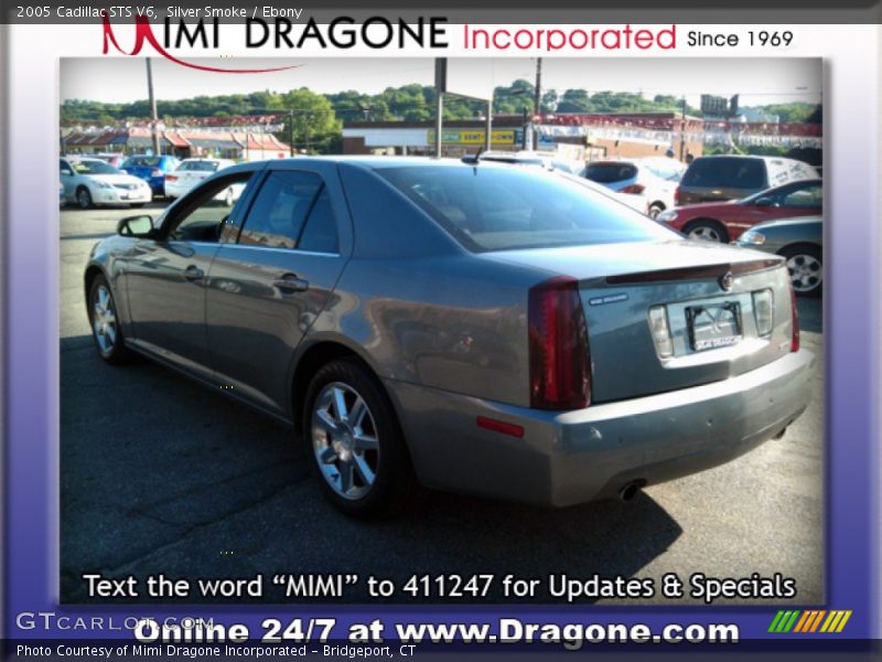 Silver Smoke / Ebony 2005 Cadillac STS V6