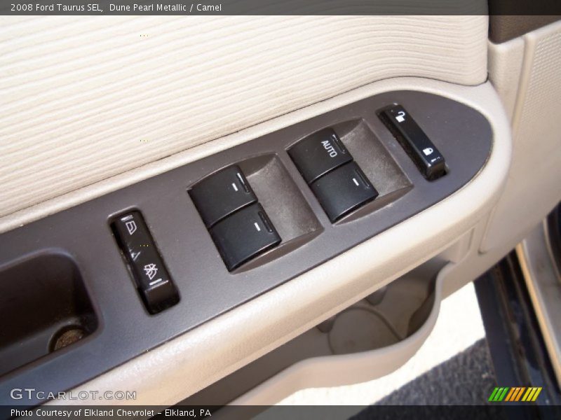 Dune Pearl Metallic / Camel 2008 Ford Taurus SEL