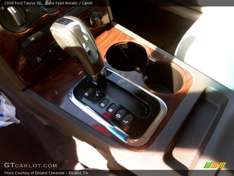 Dune Pearl Metallic / Camel 2008 Ford Taurus SEL