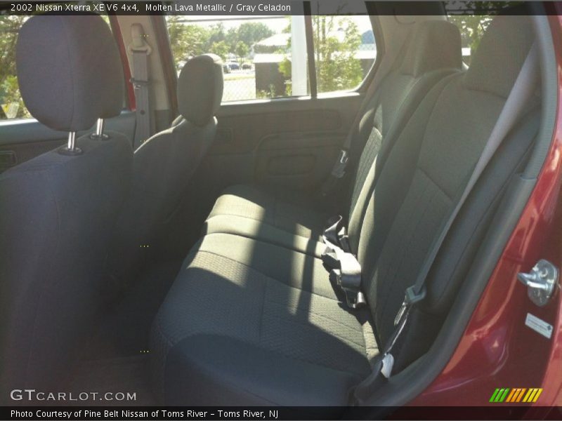 Molten Lava Metallic / Gray Celadon 2002 Nissan Xterra XE V6 4x4