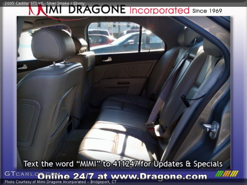 Silver Smoke / Ebony 2005 Cadillac STS V6