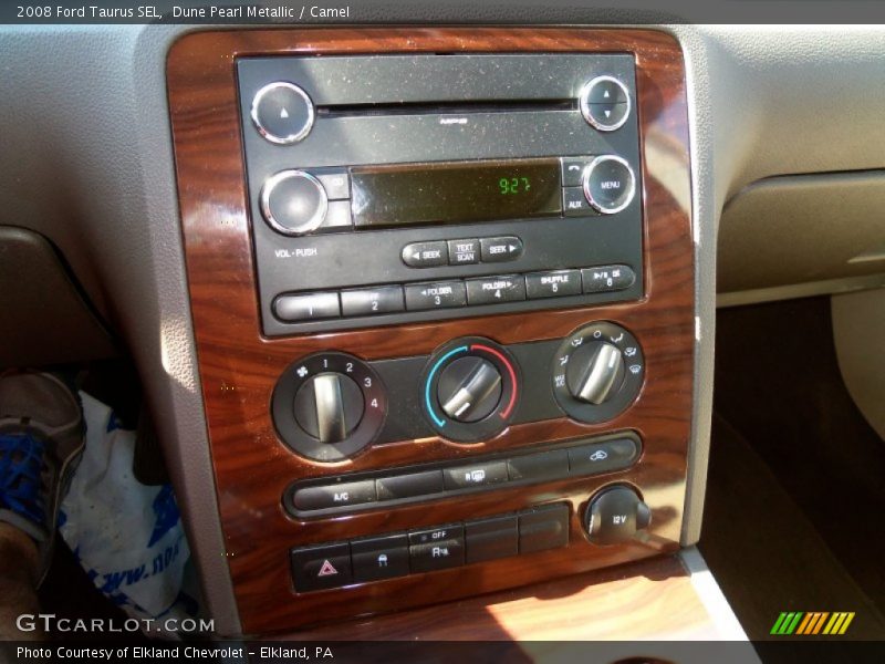 Dune Pearl Metallic / Camel 2008 Ford Taurus SEL