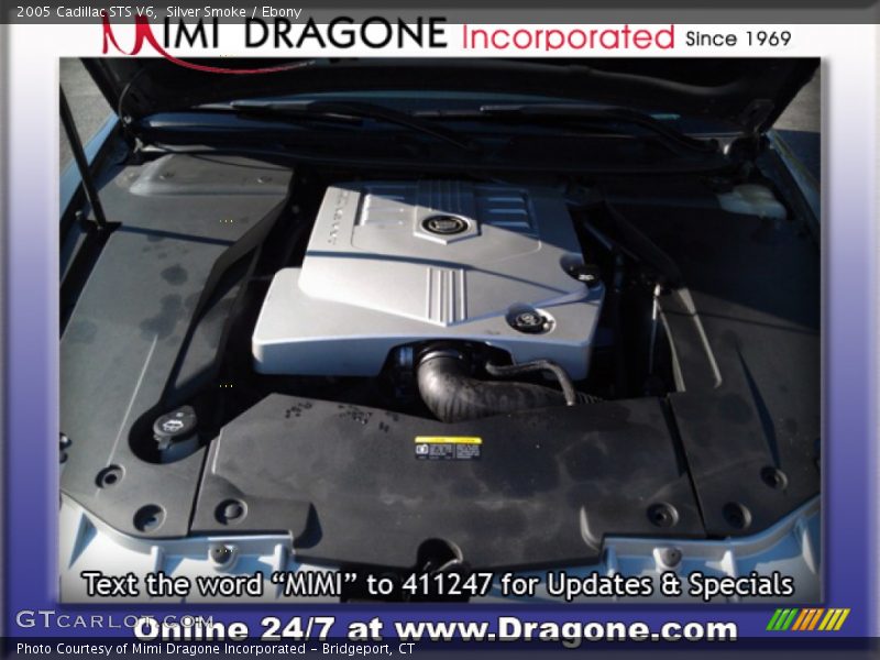 Silver Smoke / Ebony 2005 Cadillac STS V6