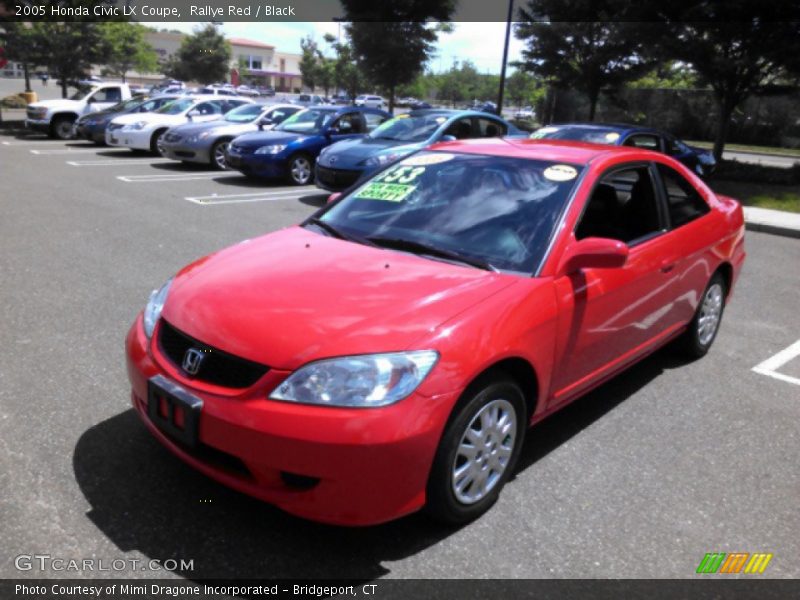 Front 3/4 View of 2005 Civic LX Coupe