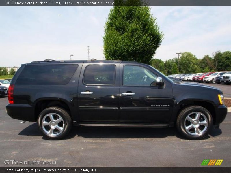 Black Granite Metallic / Ebony 2013 Chevrolet Suburban LT 4x4