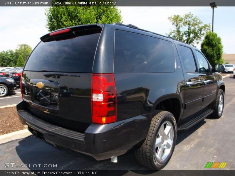 Black Granite Metallic / Ebony 2013 Chevrolet Suburban LT 4x4