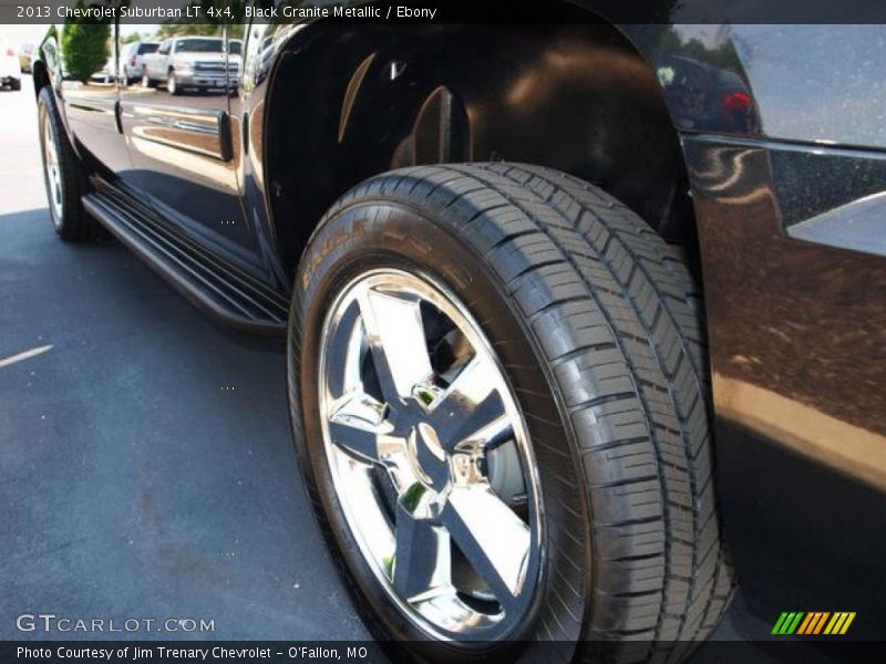 Black Granite Metallic / Ebony 2013 Chevrolet Suburban LT 4x4