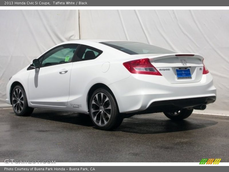 Taffeta White / Black 2013 Honda Civic Si Coupe