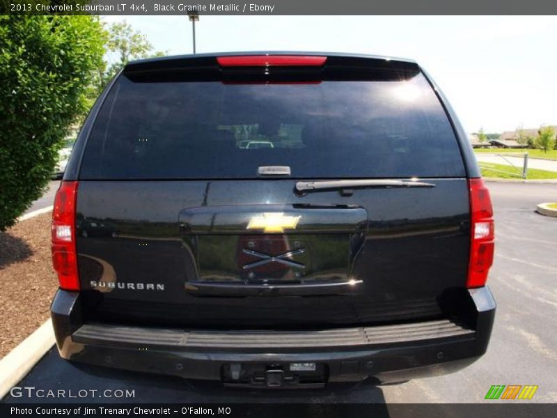 Black Granite Metallic / Ebony 2013 Chevrolet Suburban LT 4x4