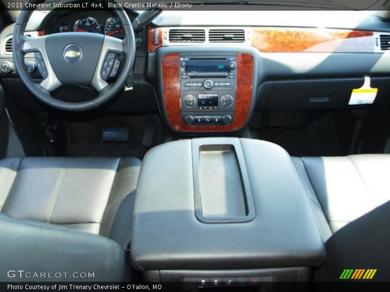 Black Granite Metallic / Ebony 2013 Chevrolet Suburban LT 4x4