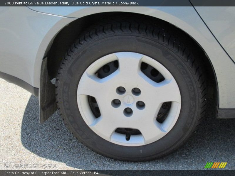 Blue Gold Crystal Metallic / Ebony Black 2008 Pontiac G6 Value Leader Sedan