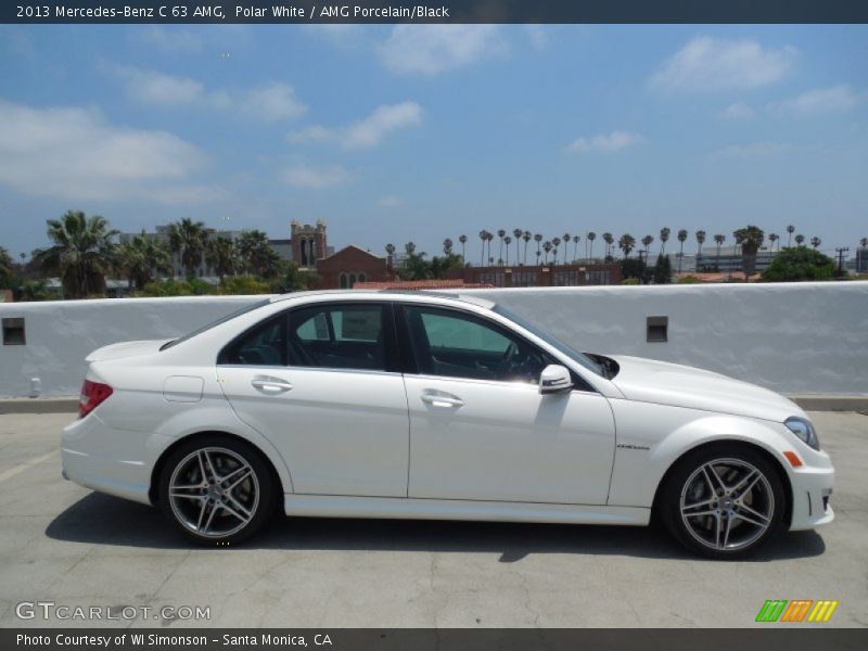  2013 C 63 AMG Polar White