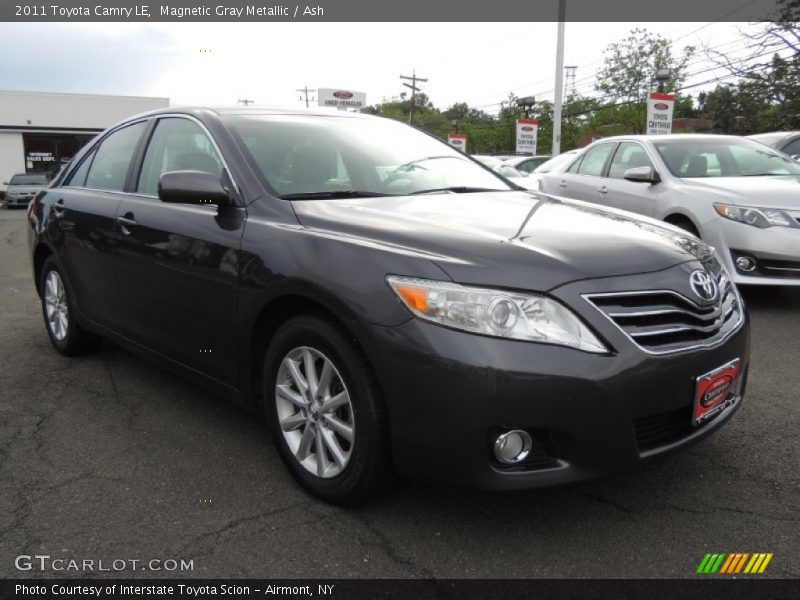 Magnetic Gray Metallic / Ash 2011 Toyota Camry LE