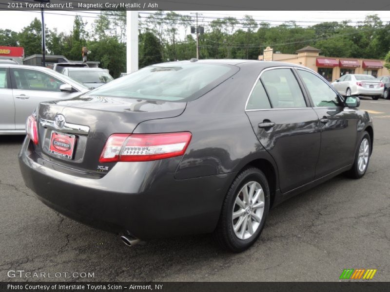 Magnetic Gray Metallic / Ash 2011 Toyota Camry LE