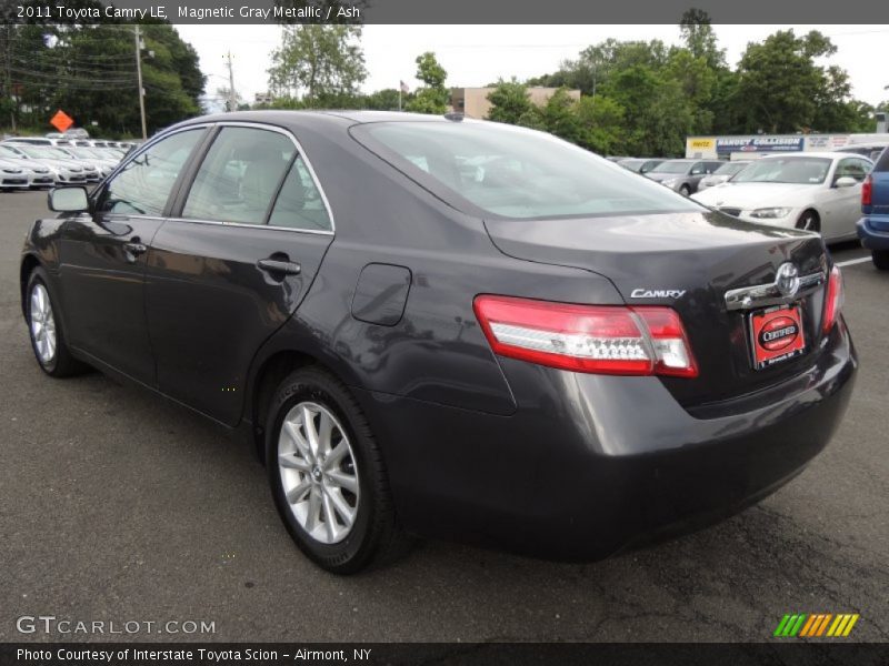 Magnetic Gray Metallic / Ash 2011 Toyota Camry LE