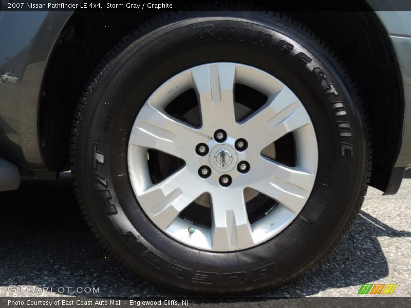 Storm Gray / Graphite 2007 Nissan Pathfinder LE 4x4