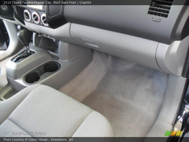 Black Sand Pearl / Graphite 2010 Toyota Tacoma Regular Cab