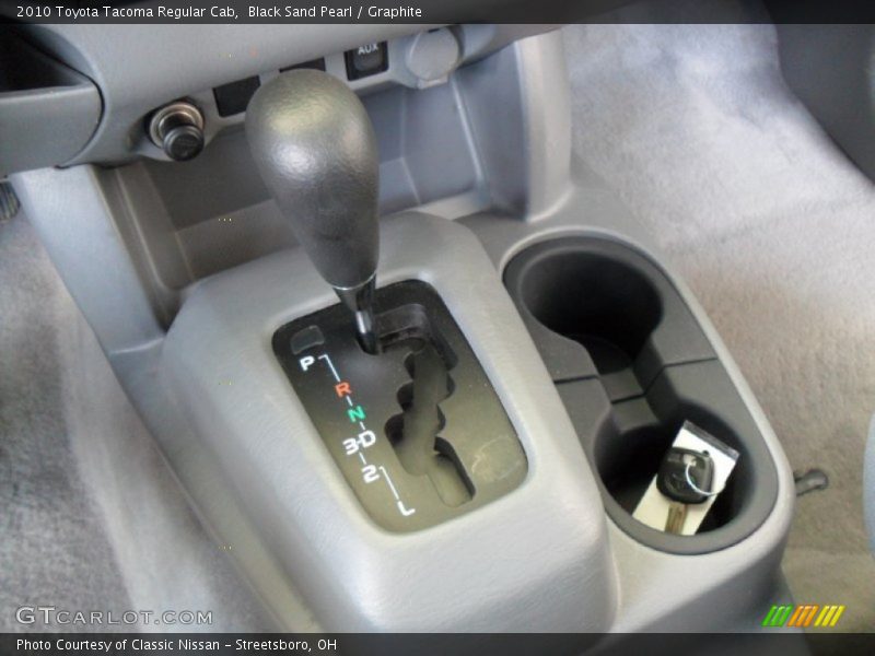 Black Sand Pearl / Graphite 2010 Toyota Tacoma Regular Cab