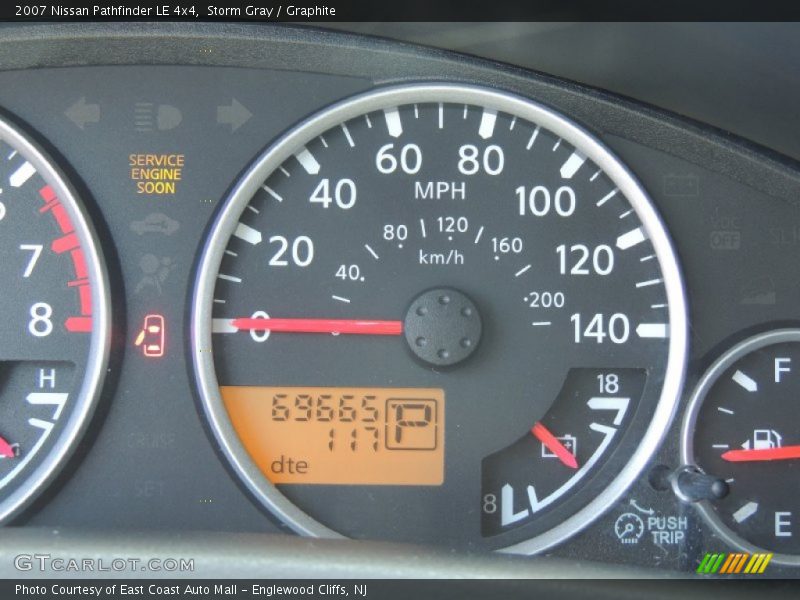 Storm Gray / Graphite 2007 Nissan Pathfinder LE 4x4